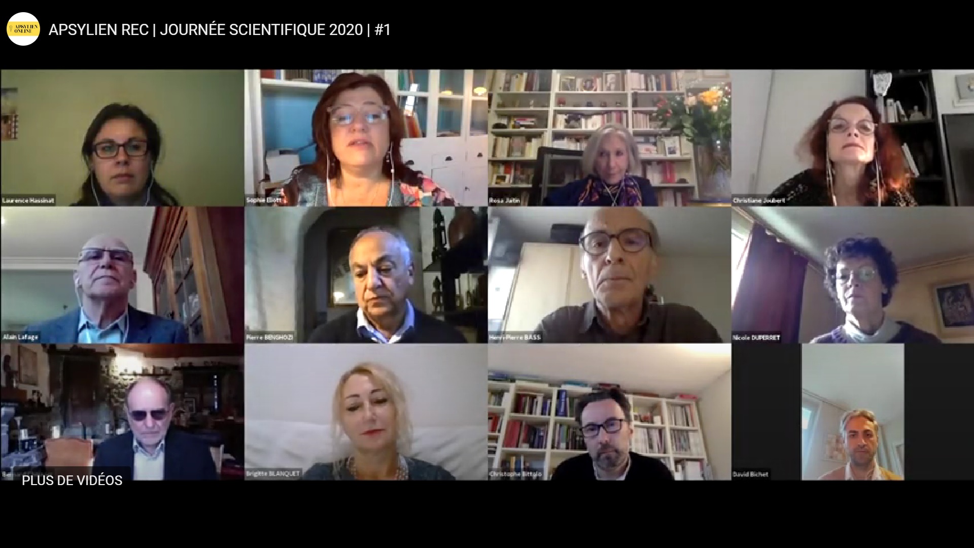 Replay journée scientifique n°16 – 2020